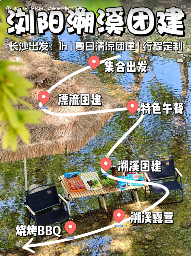 浏阳两天一夜溯溪团建攻略(图1)