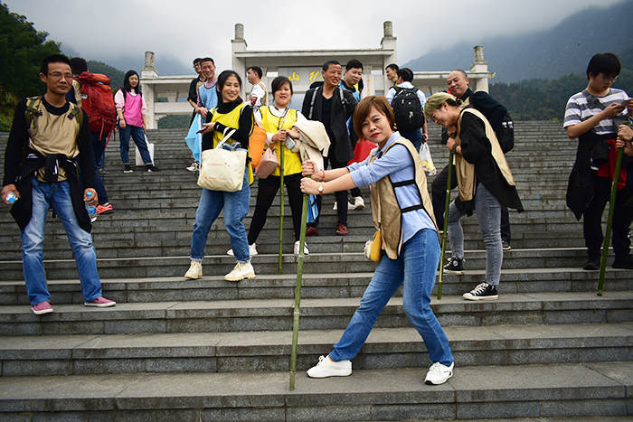汇鑫电力武功山徒步团建活动(图1)