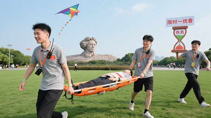 橘子洲玩霸江湖定向团建(图3)